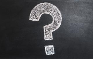 How will the IRS Ever Know? A photo of a question mark on a chalkboard